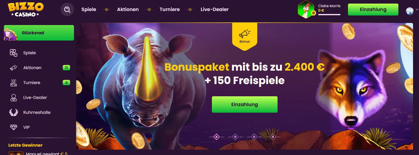 Bizzo Casino Bizzo Casino Startseite
